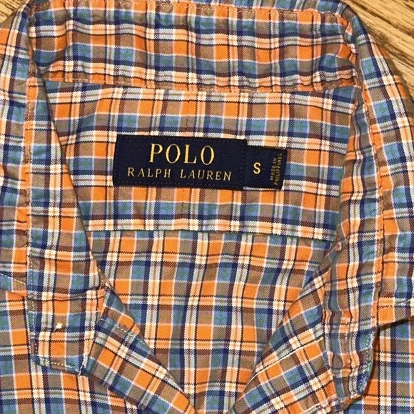 POLO Ralph Lauren button down dress shirt men size small - Picture 4 of 5